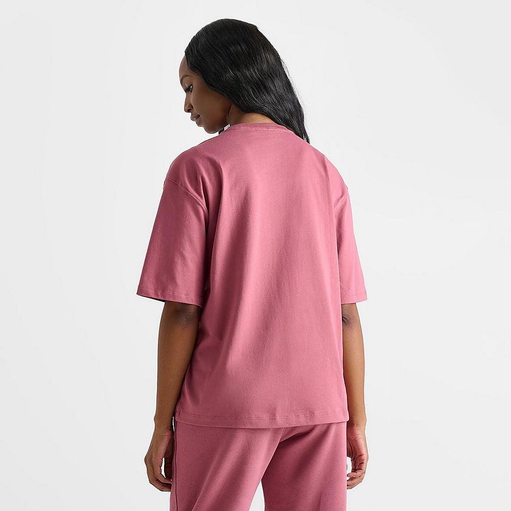 Bubble Boyfriend T-Shirt (Collegiate Burgundy)