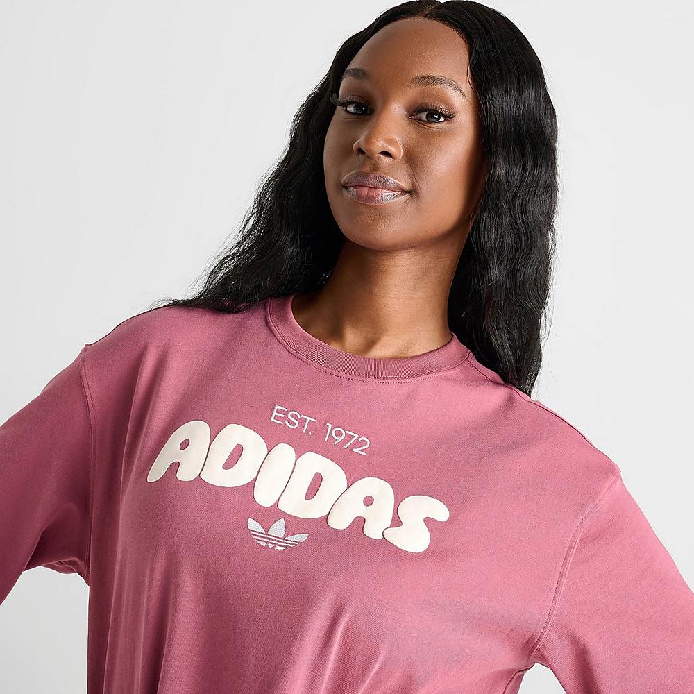 Bubble Boyfriend T-Shirt (Collegiate Burgundy)