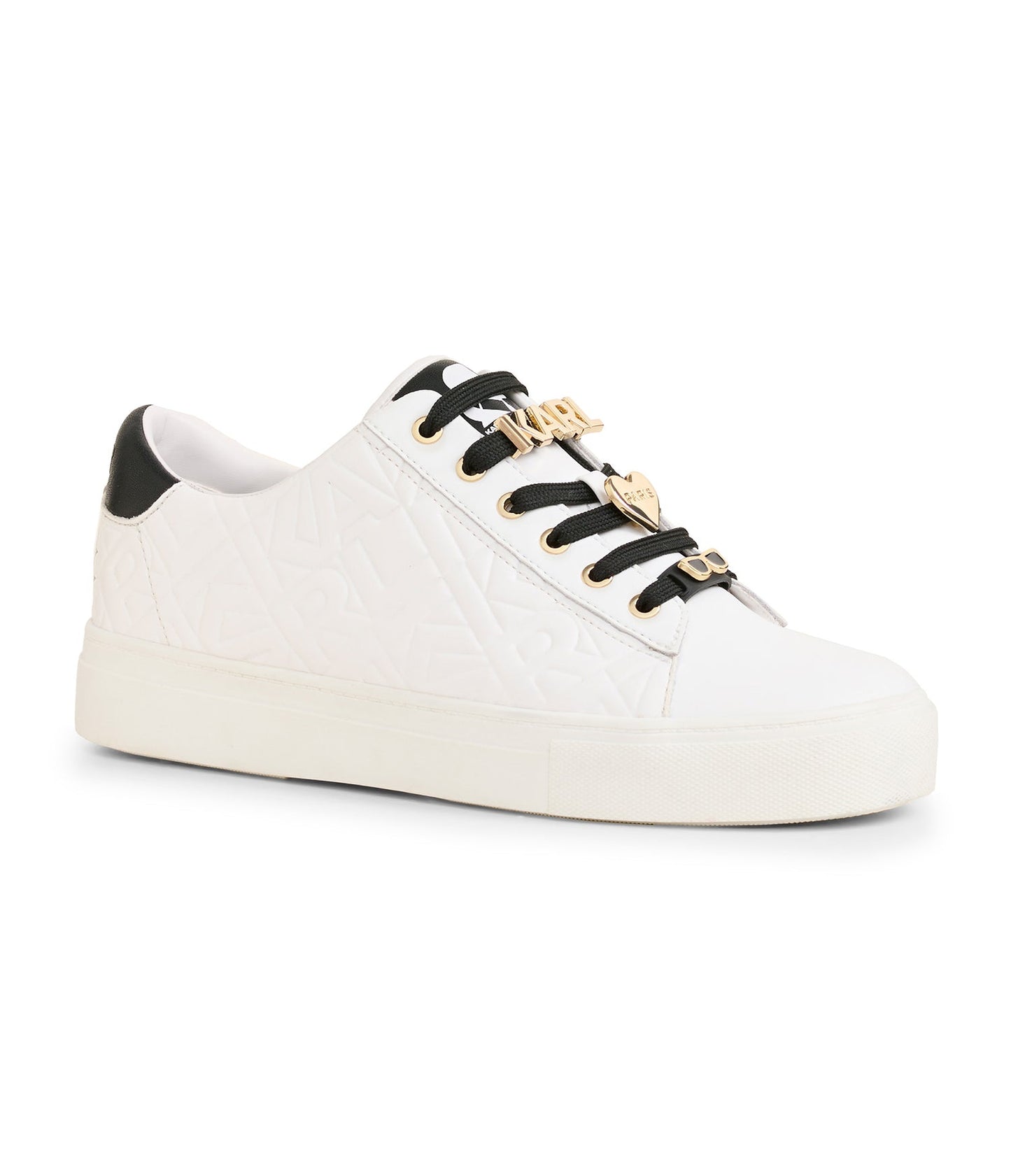 Cate Lace Up Sneaker (White)