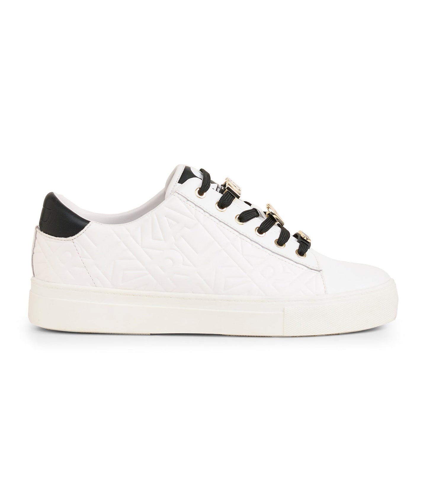 Cate Lace Up Sneaker (White)