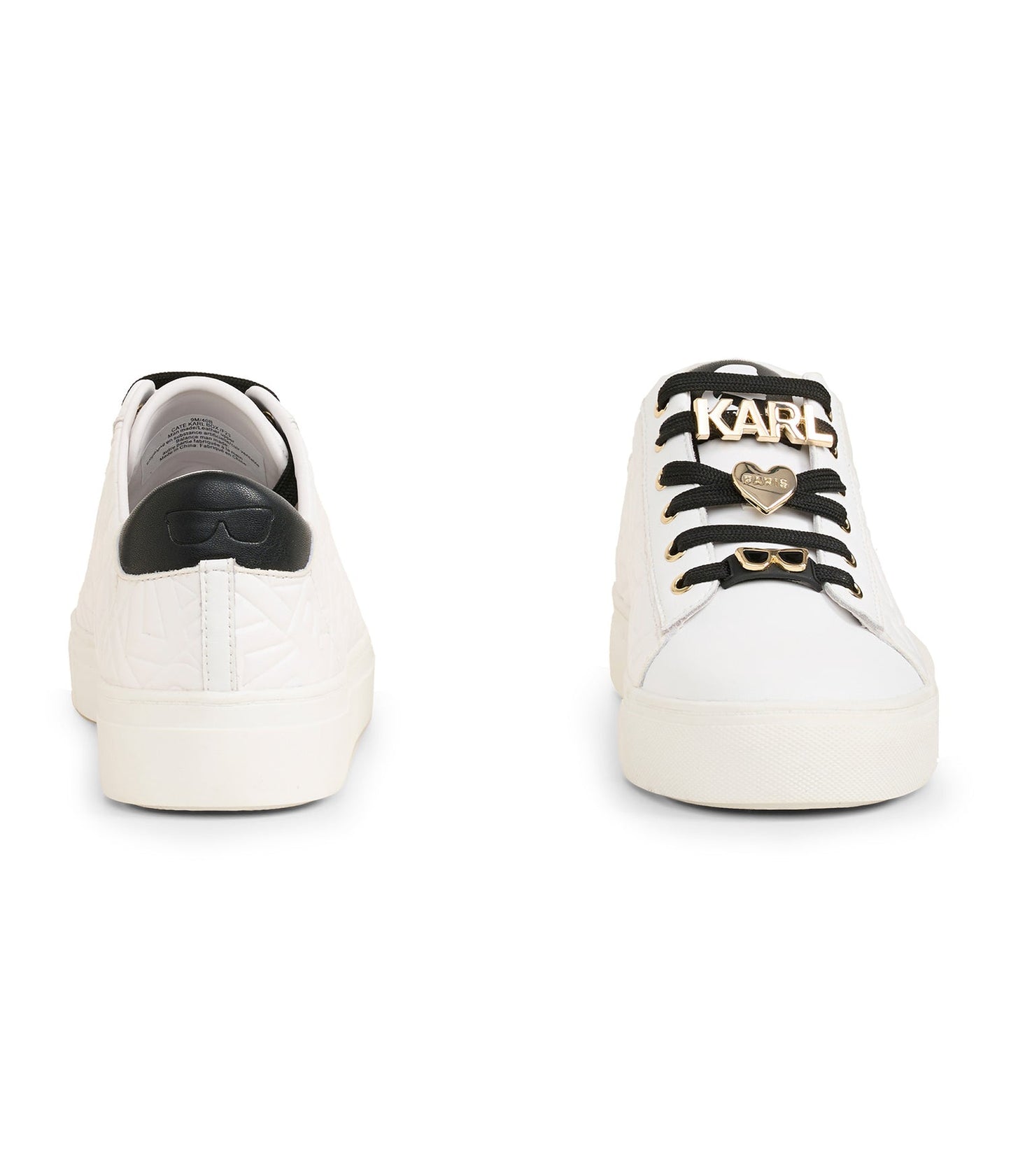 Cate Lace Up Sneaker (White)
