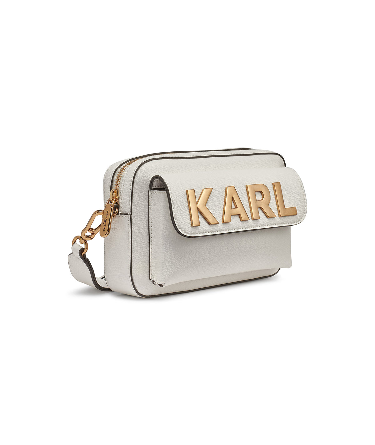 Maybelle Camera Crossbody (White)