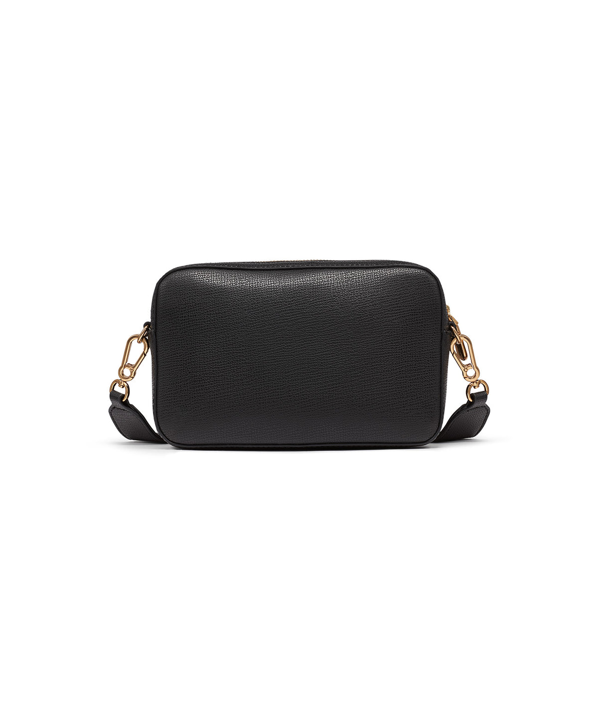 Maybelle Camera Crossbody (Black / Gold)