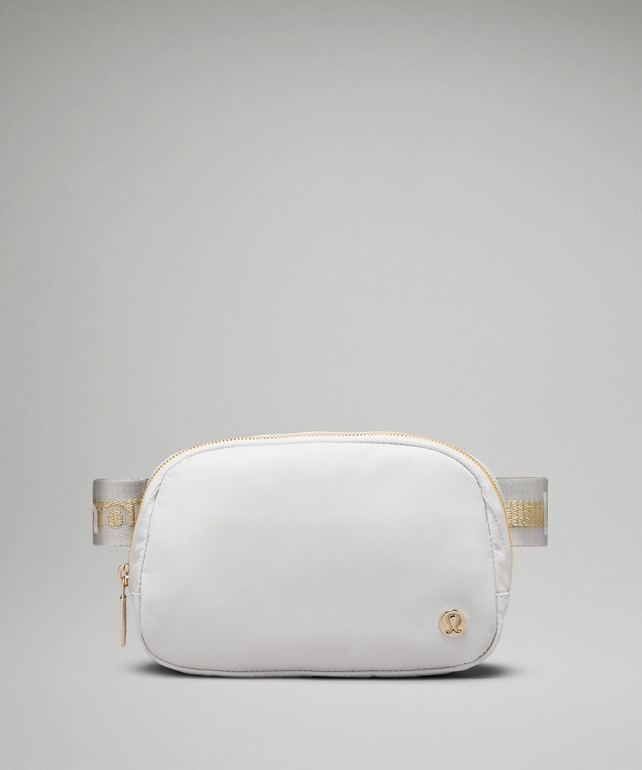 Everywhere Belt Bag 1L Wordmark (White / Gold)
