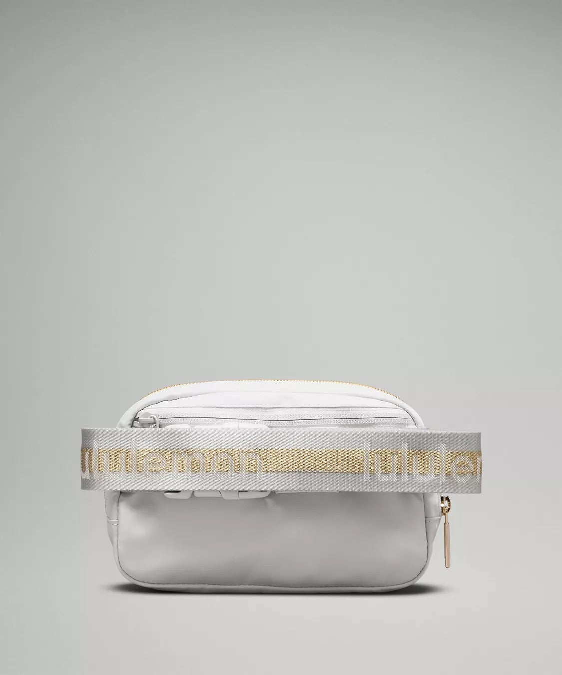 Everywhere Belt Bag 1L Wordmark (White / Gold)