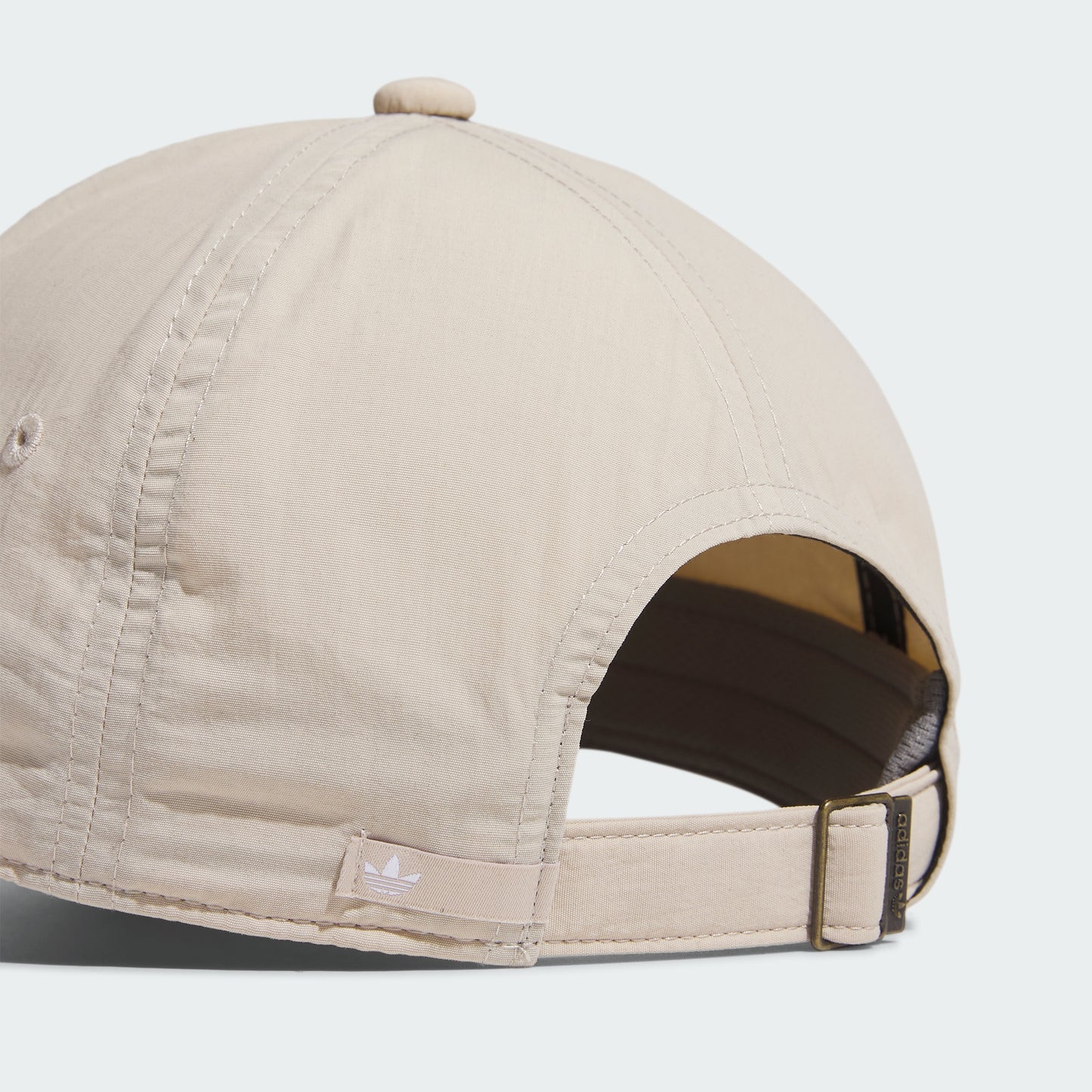 Luna Structured Strapback Hat (Beige)