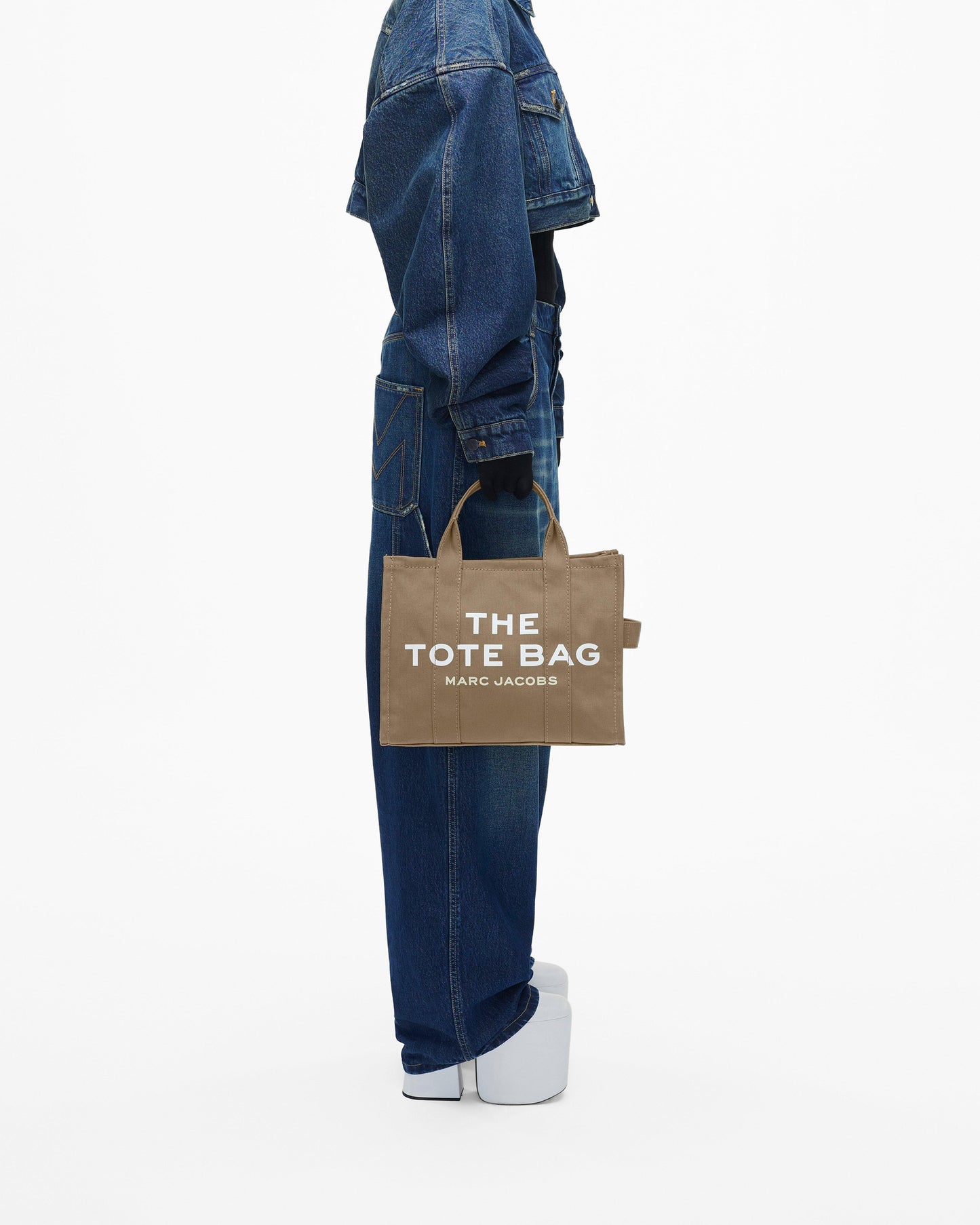 The Canvas Medium Tote Bag (Slate Green)