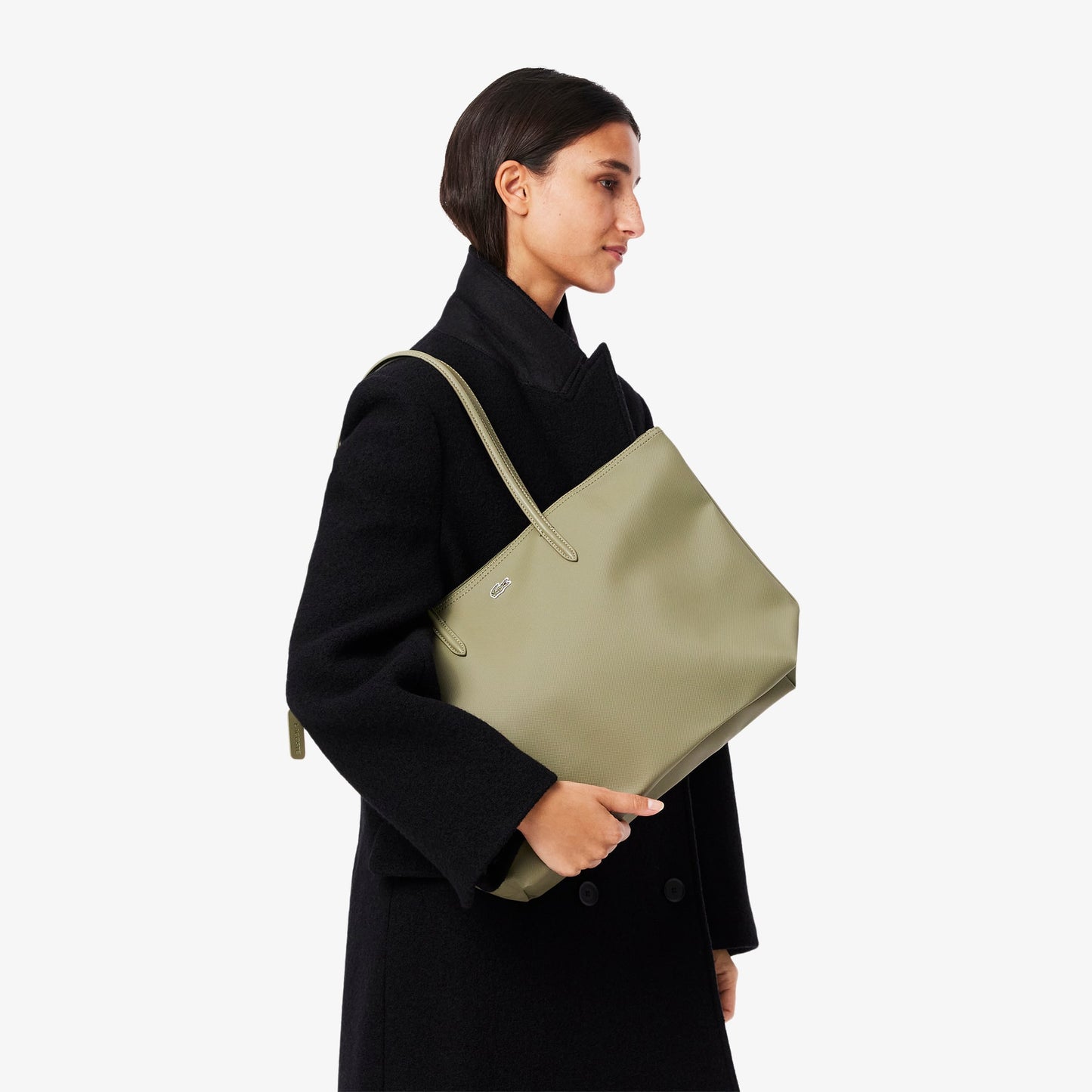 Large L.12.12 Concept Tote (Kaki)