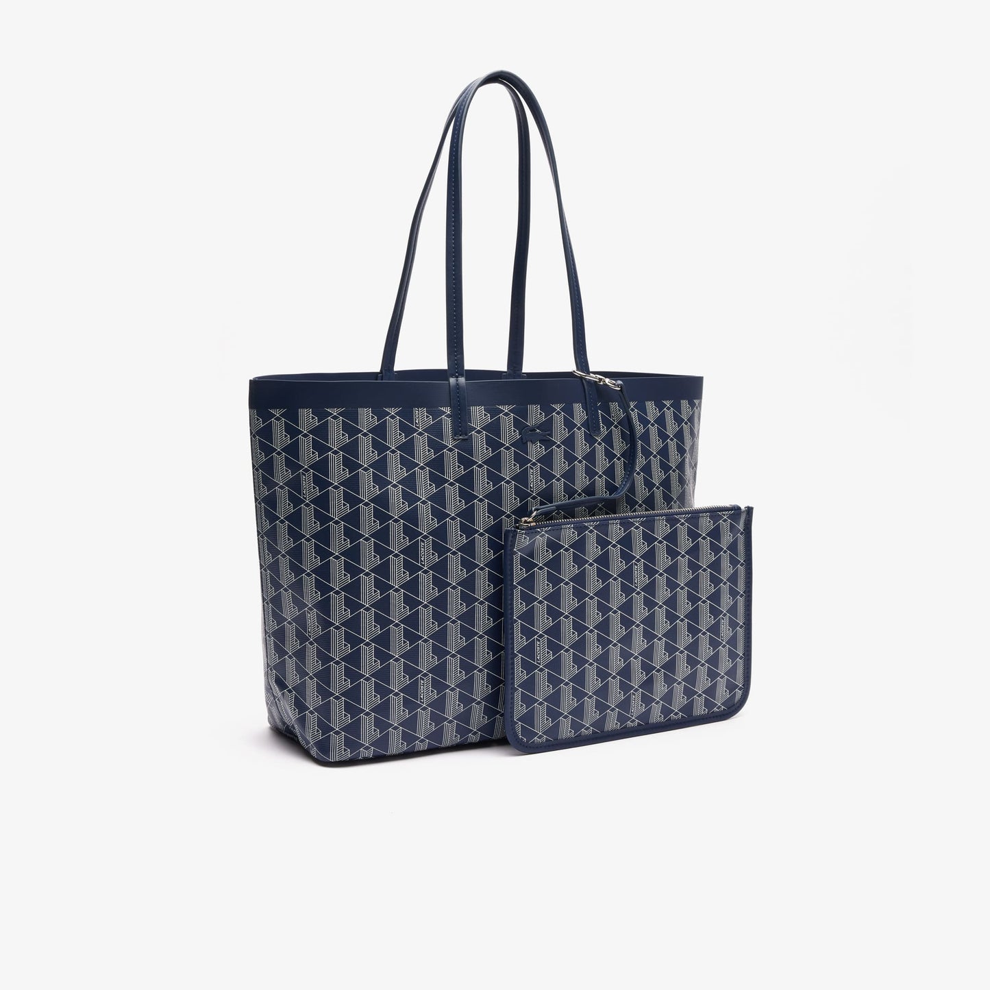 Zely Tote with Pouch (Mono Marine Farine)