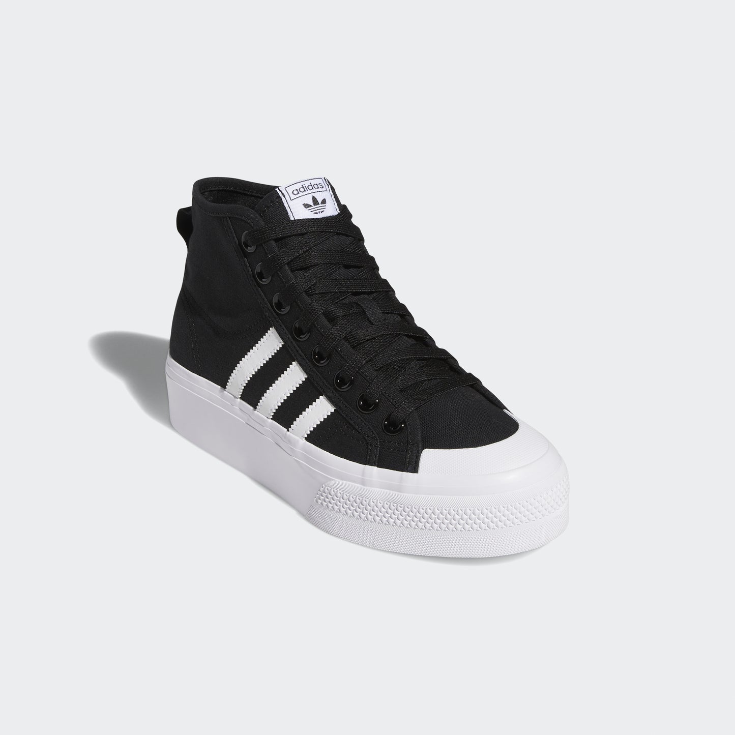 Nizza Platform Mid Shoes (Black)