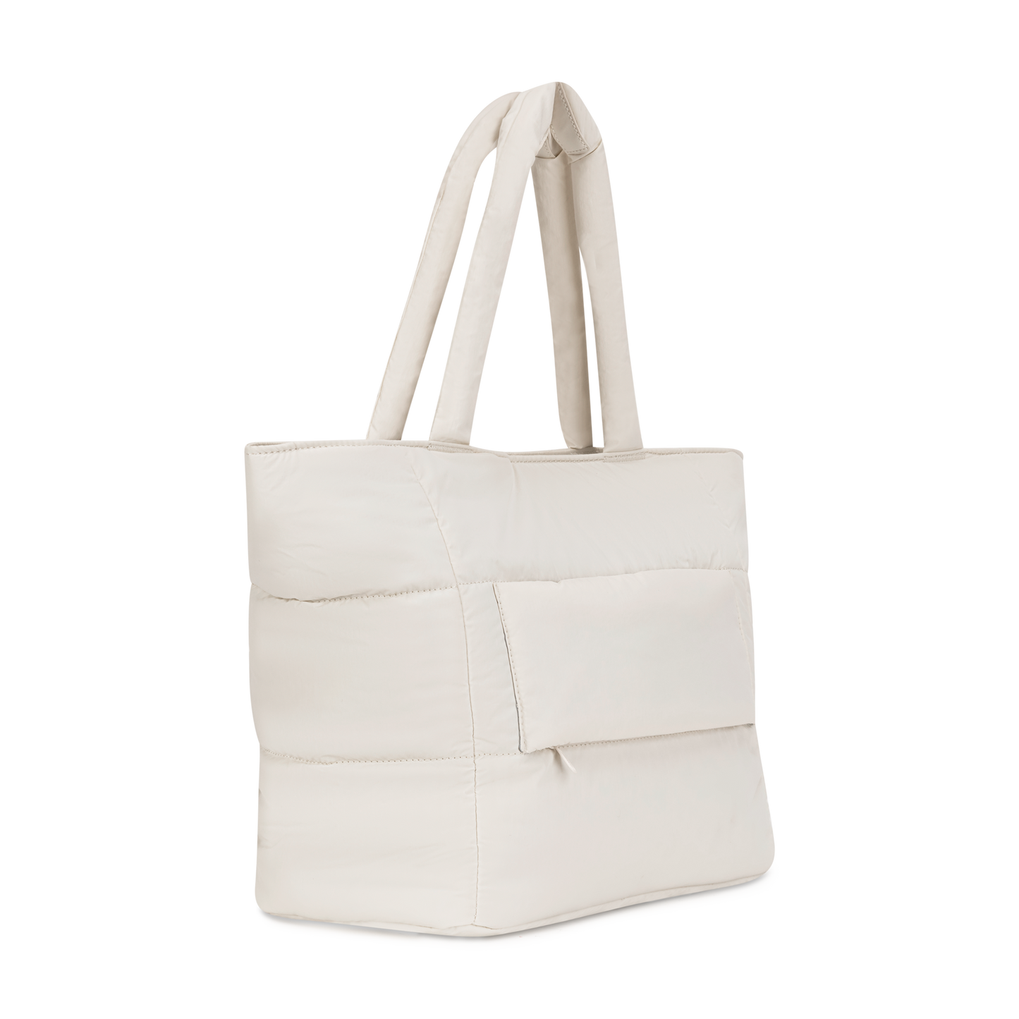 Plush Delux Tote Bag (Cream)