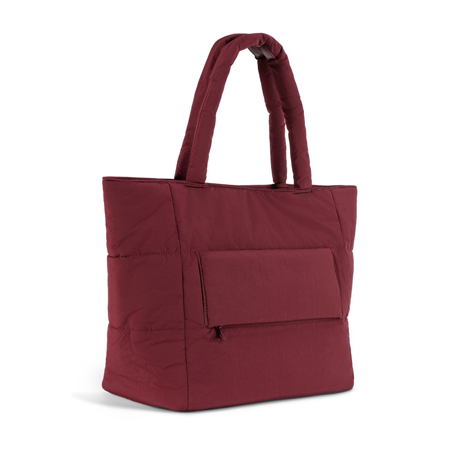 Plush Delux Tote Bag (Burgundy)
