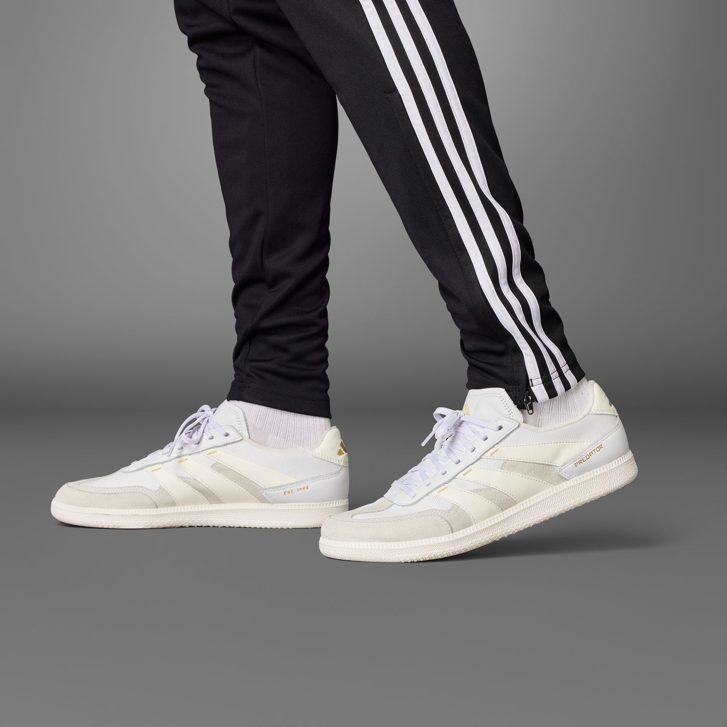 Predator Freestyle Shoes (Cloud White / Off White / Gold Metallic)