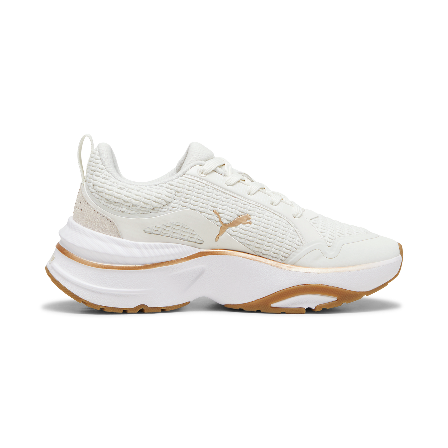 Softride Divine Shoes (Vapor Gray / Gold / Gum)