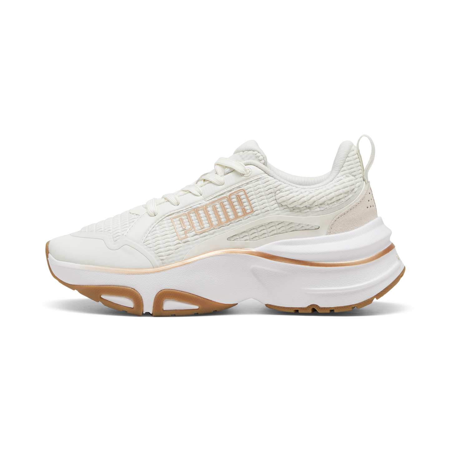 Softride Divine Shoes (Vapor Gray / Gold / Gum)