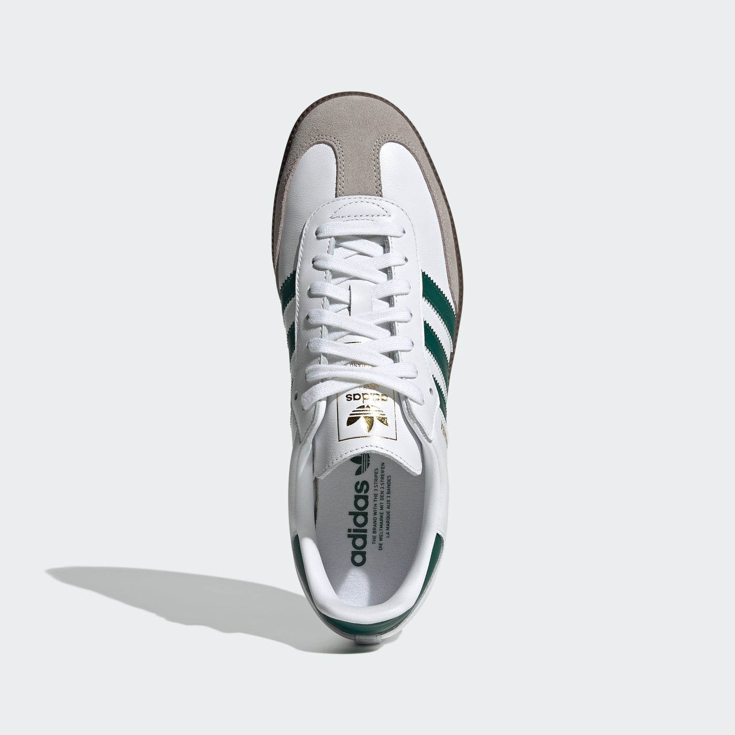 Samba OG Shoes (Cloud White / Collegiate Green / Clear Granite)