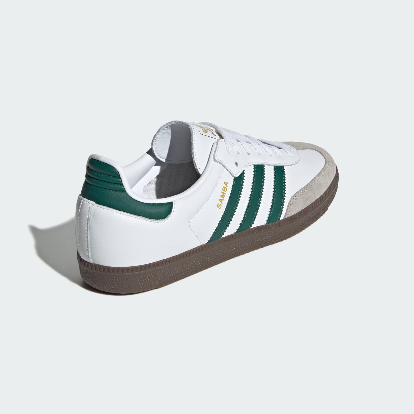Samba OG Shoes (Cloud White / Collegiate Green / Clear Granite)
