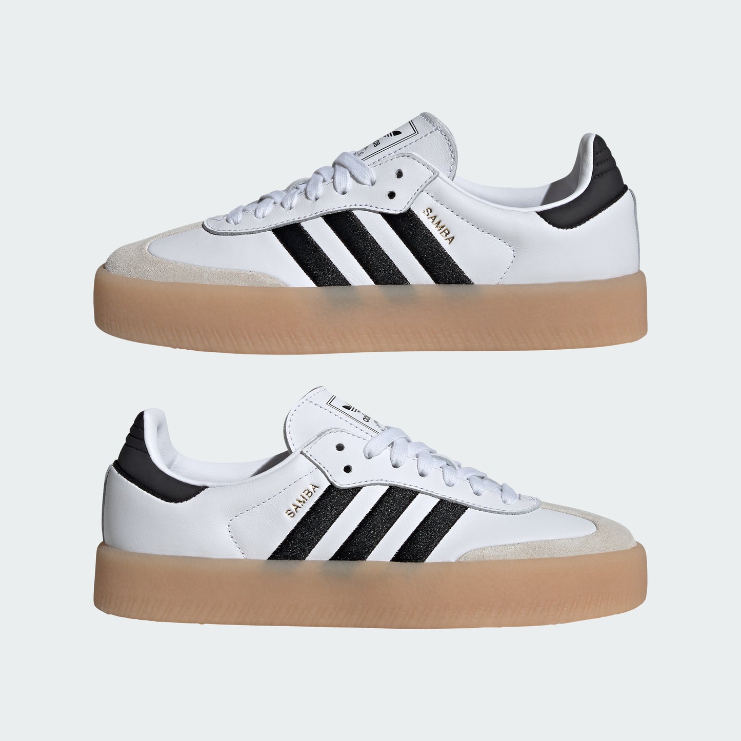 Sambae Shoes (White / Black)