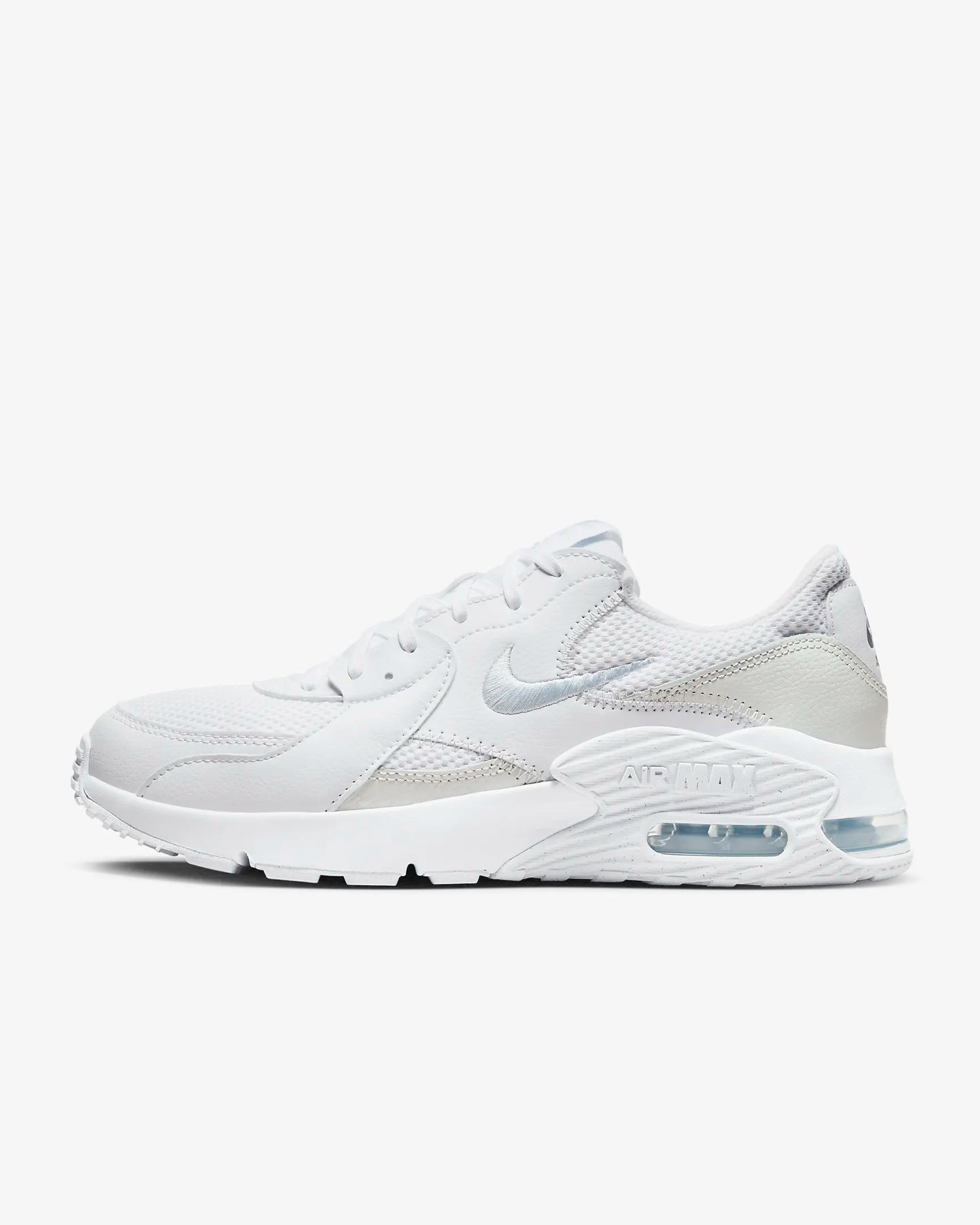 Air Max Excee Shoes (White / White / Metallic Platinum)