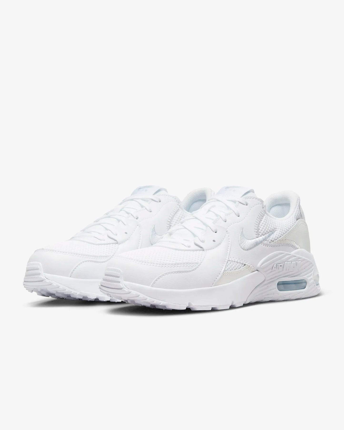 Air Max Excee Shoes (White / White / Metallic Platinum)