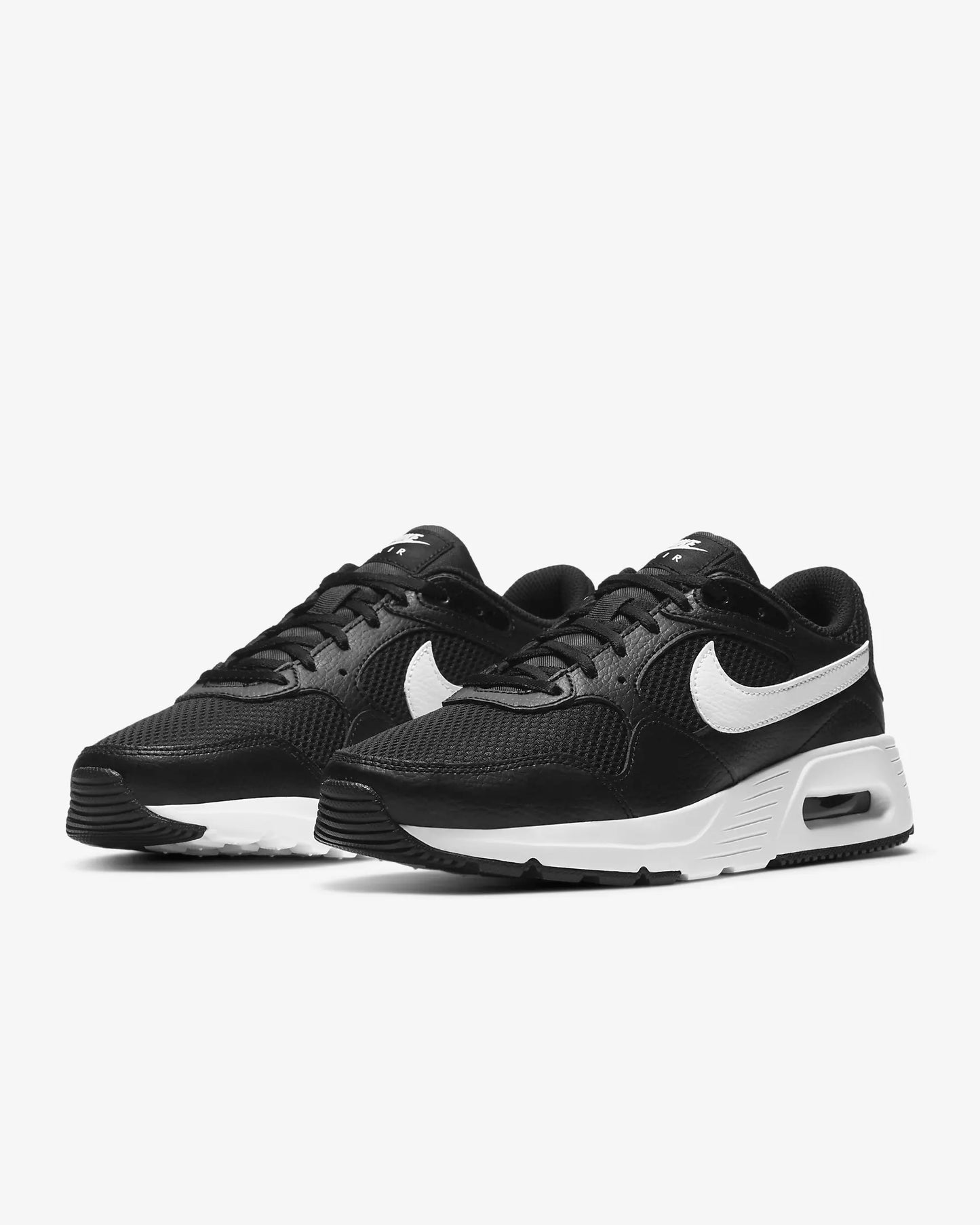 Air Max SC Shoes (Black/Black/White)