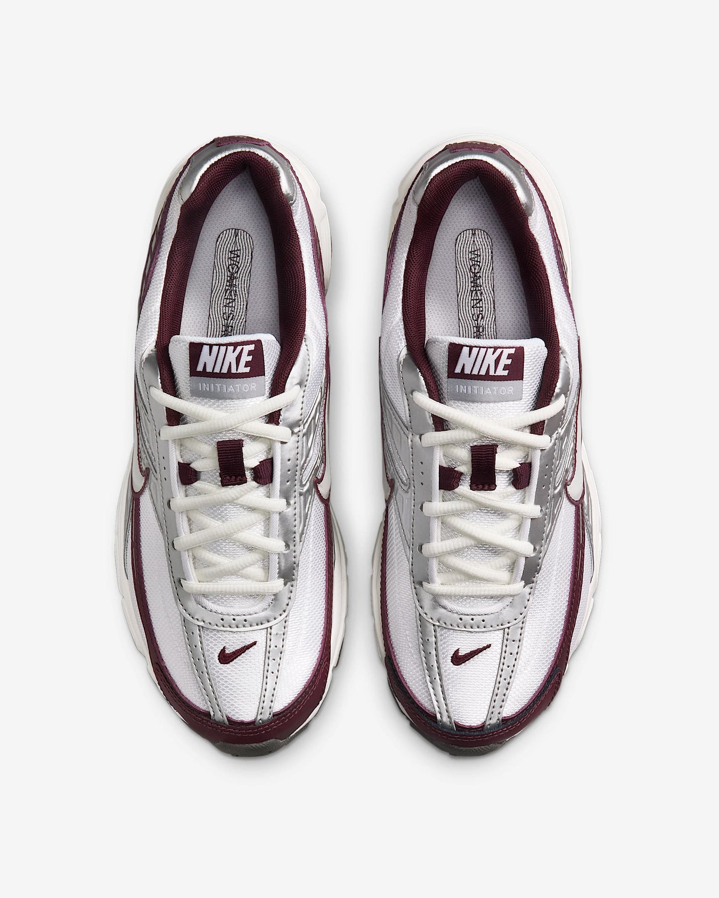 Initiator Shoes (White / Burgundy)