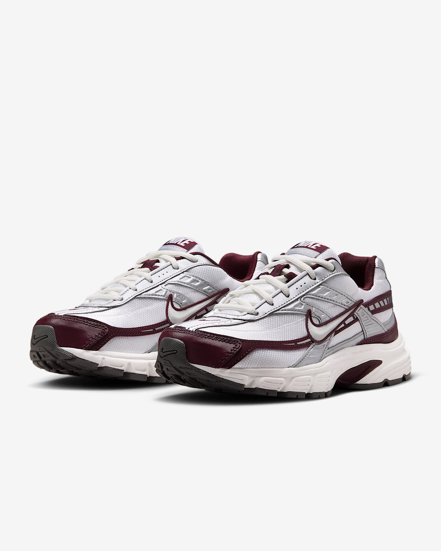 Initiator Shoes (White / Burgundy)