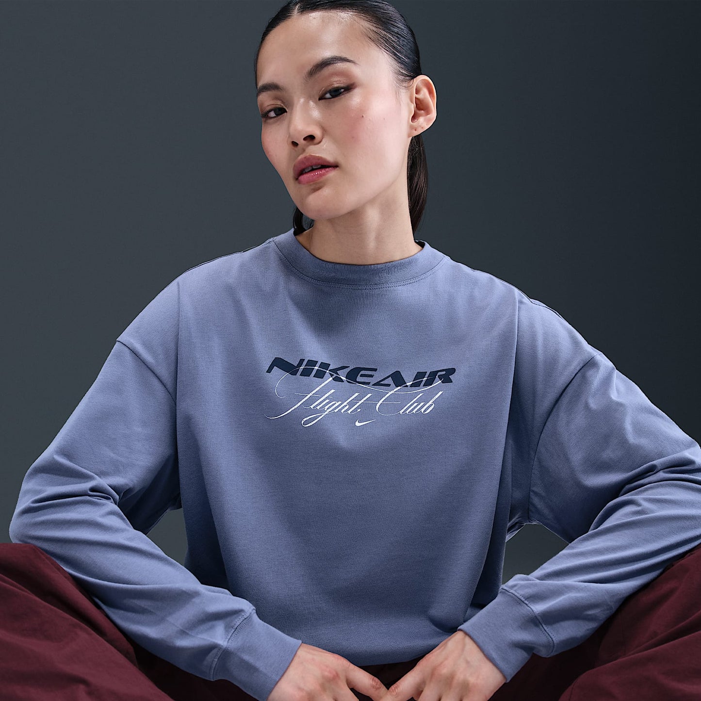 Nike Sportswear Women's Oversized Long-Sleeve T-Shirt