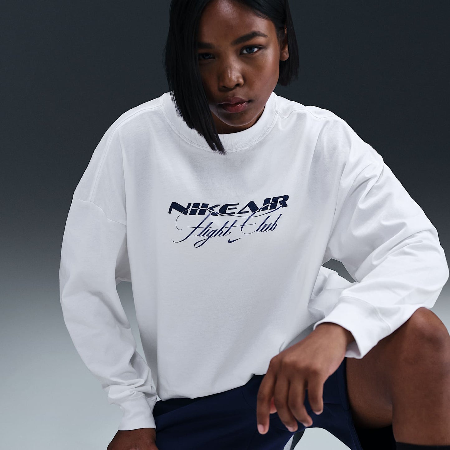 Nike Sportswear Women's Oversized Long-Sleeve T-Shirt