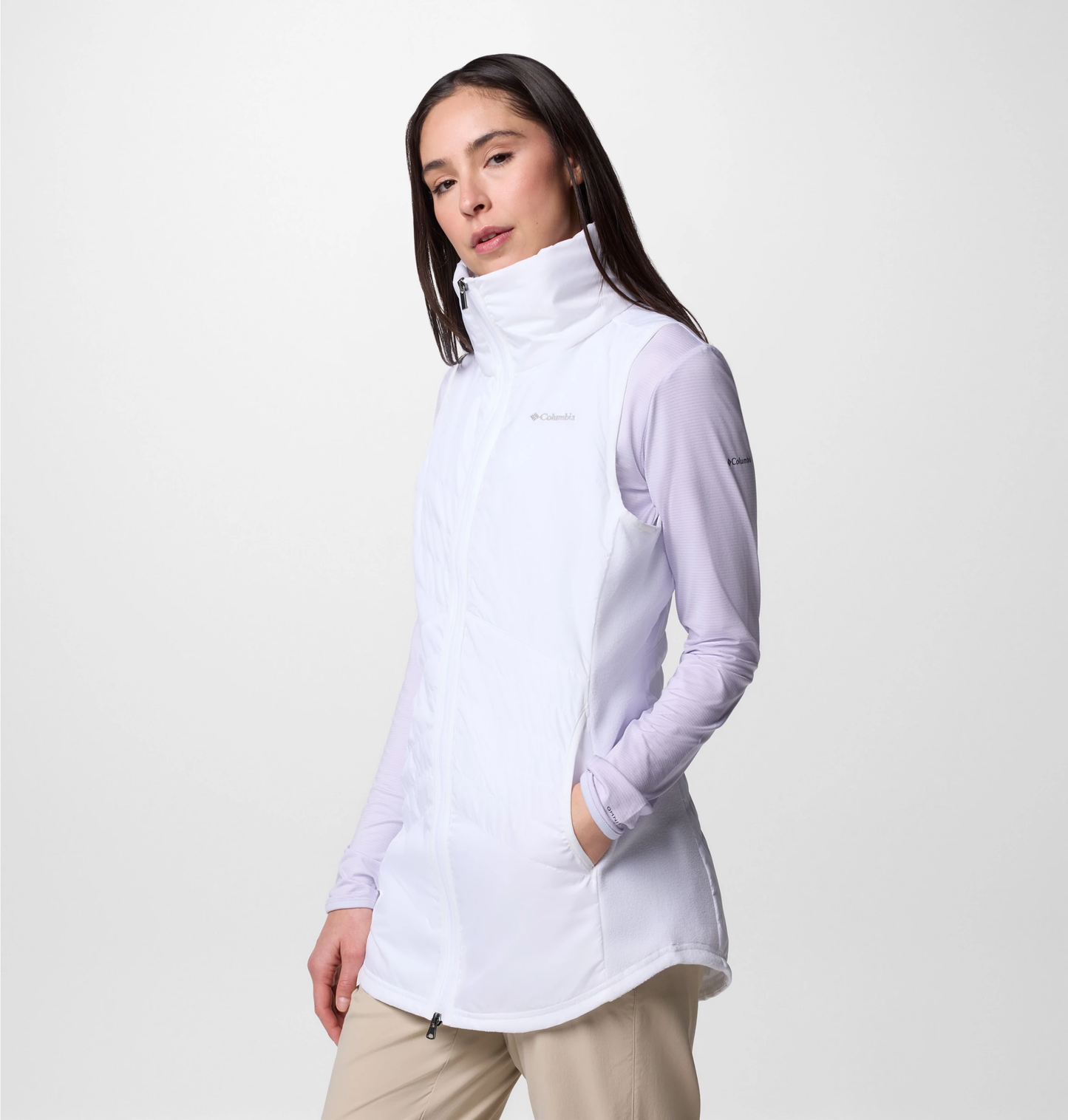 Mix It Around Long Vest II (White)