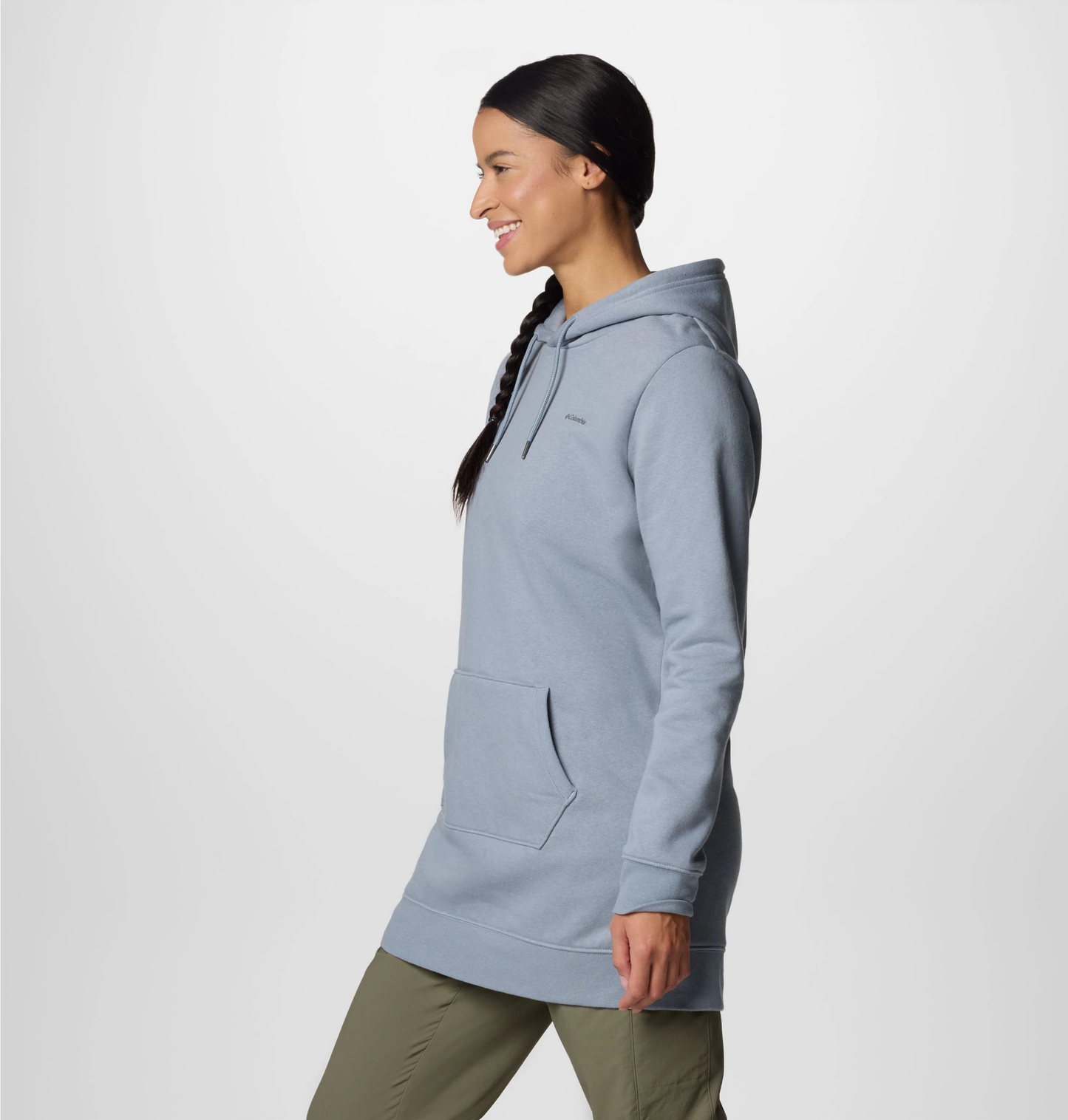 Burr Trail Long Hoodie (Gray)