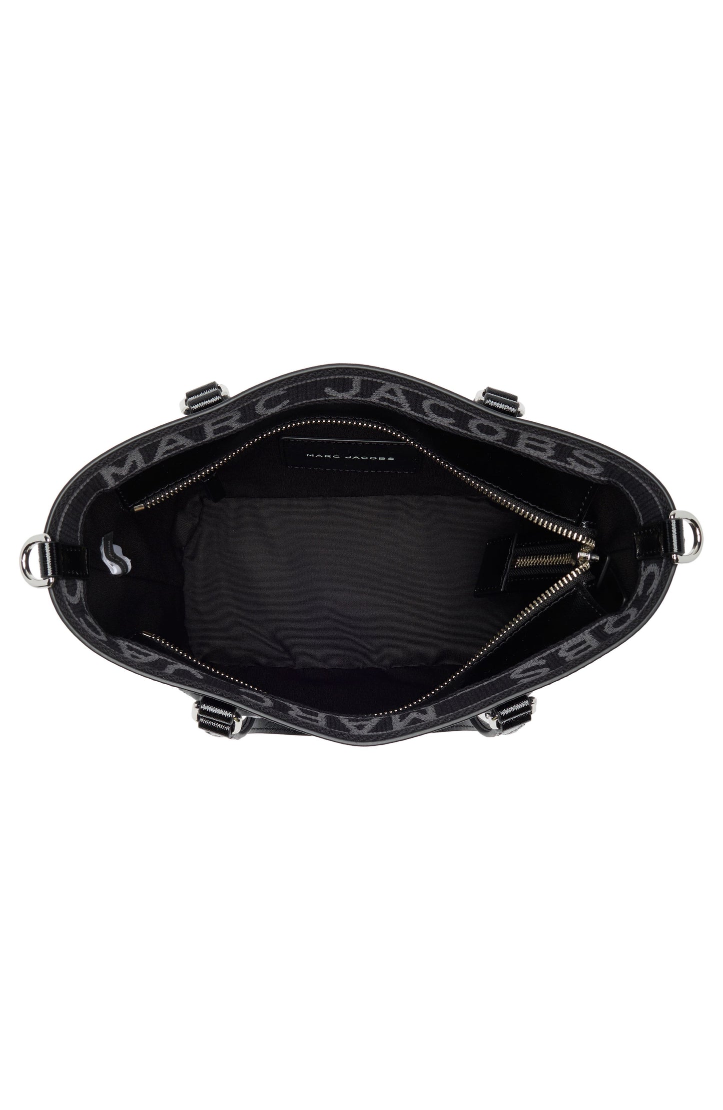 Trademarc Small Tote Satchel (Black)