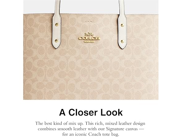 Town Tote (Sand / Chalk)