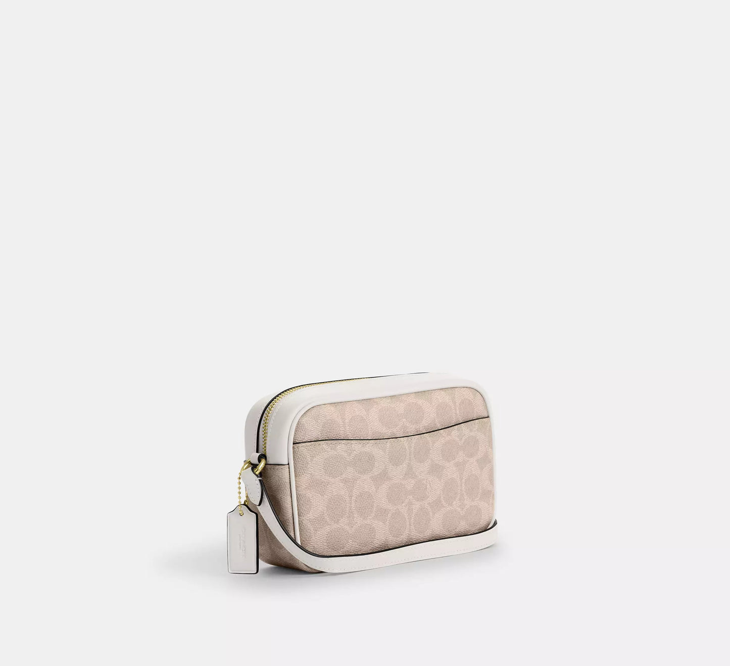 Mini Jamie Camera Bag In Signature Canvas (Sand / Gold)