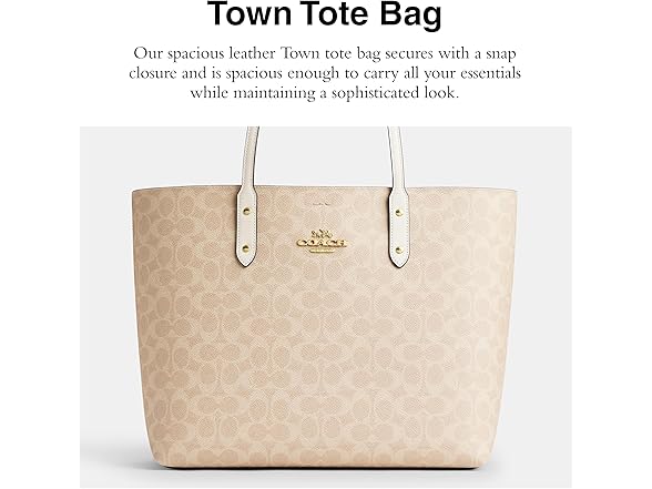 Town Tote (Sand / Chalk)