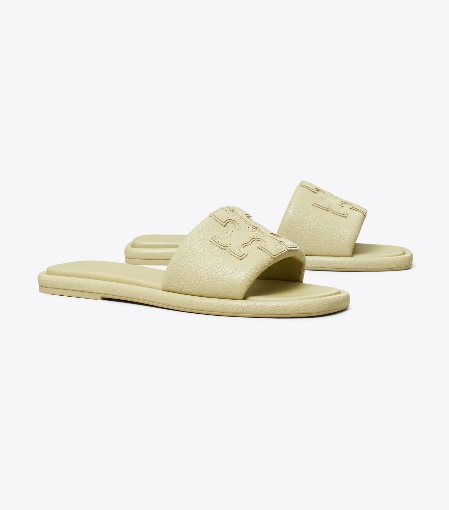 Double T Sport Slide (Beige)