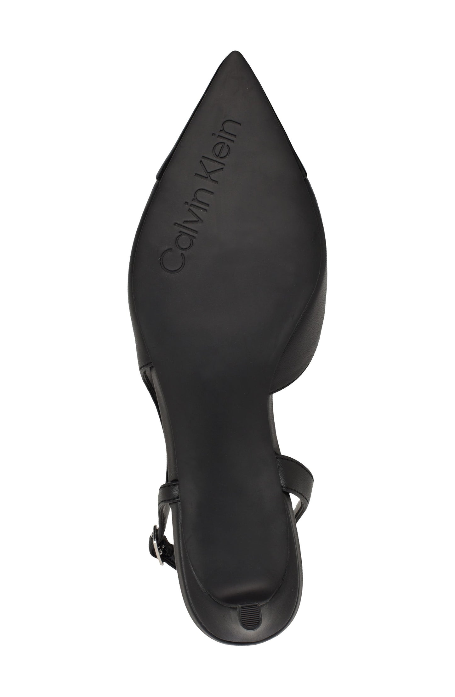 Slingback Kitten Heel Pump (Black)