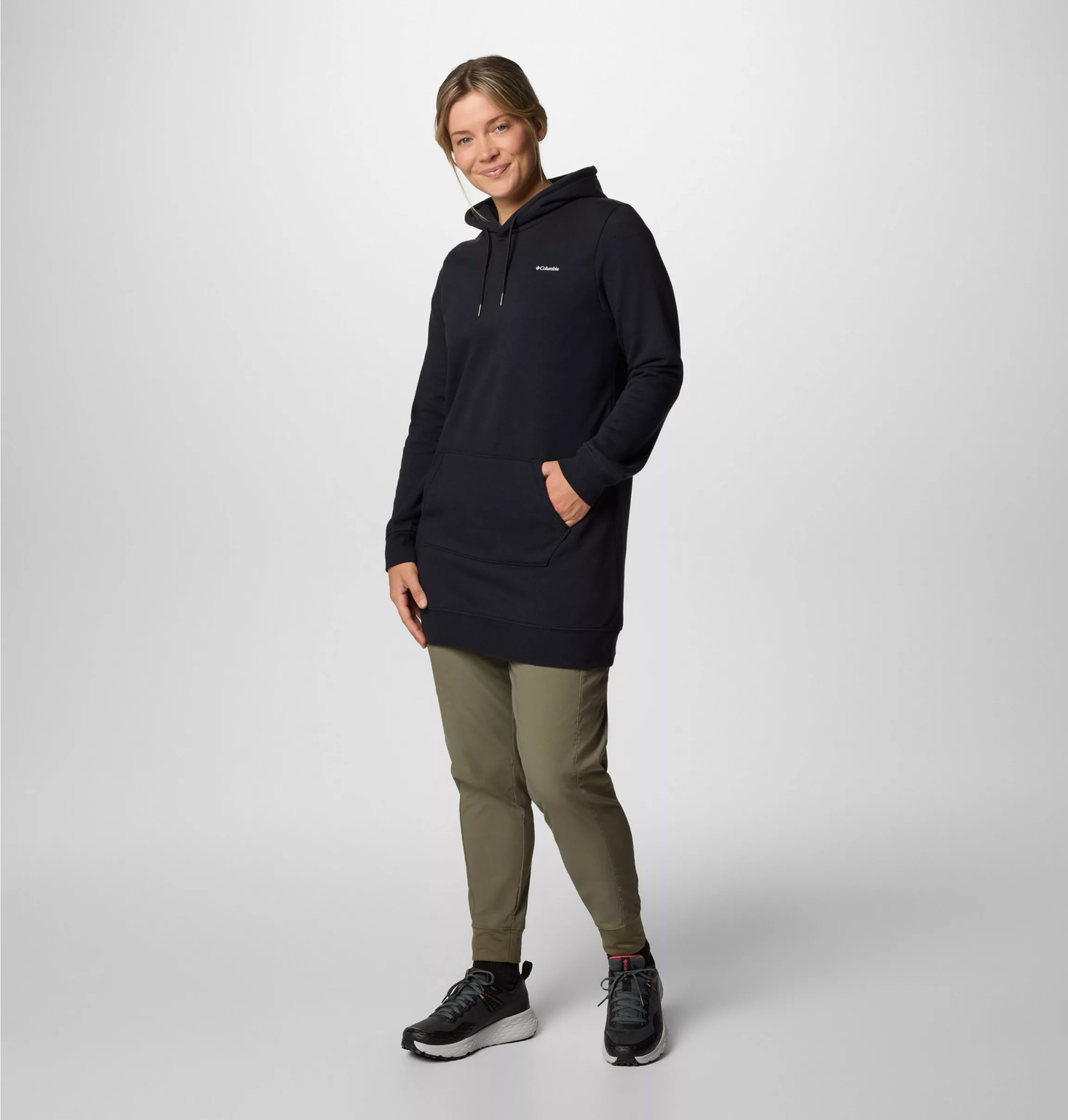 Burr Trail Long Hoodie (Black)