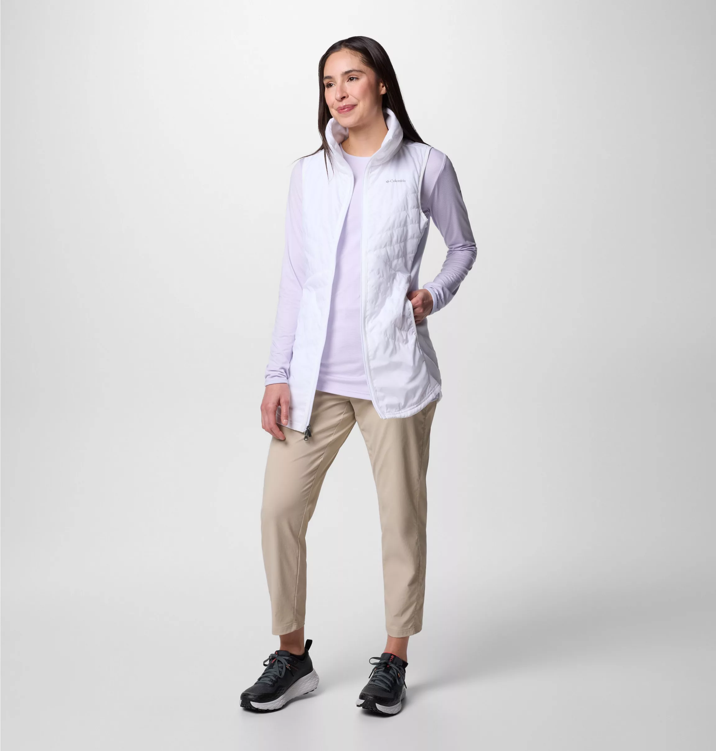 Mix It Around Long Vest II (White)