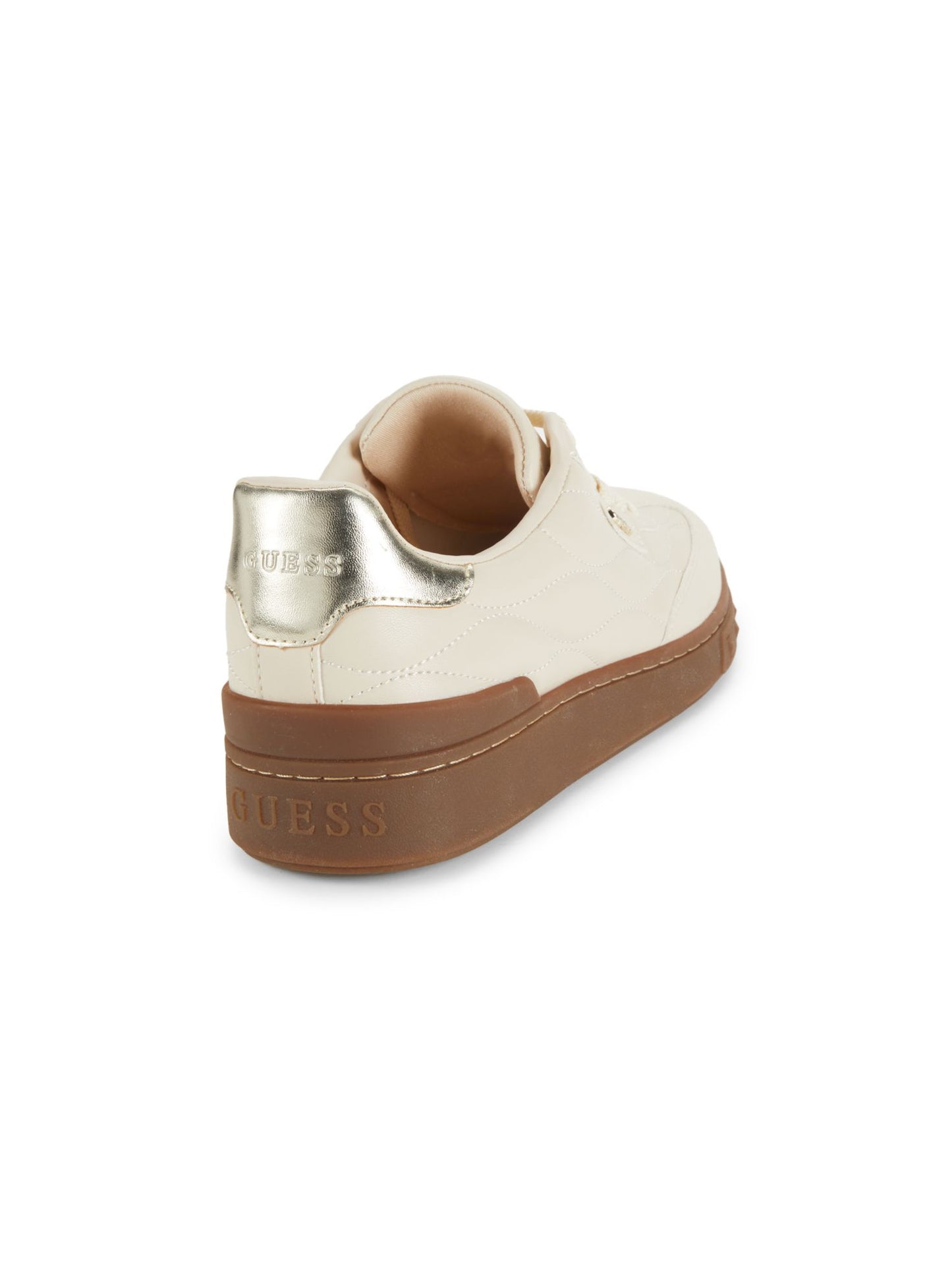 Quilt Logo Sneakers (Natural)