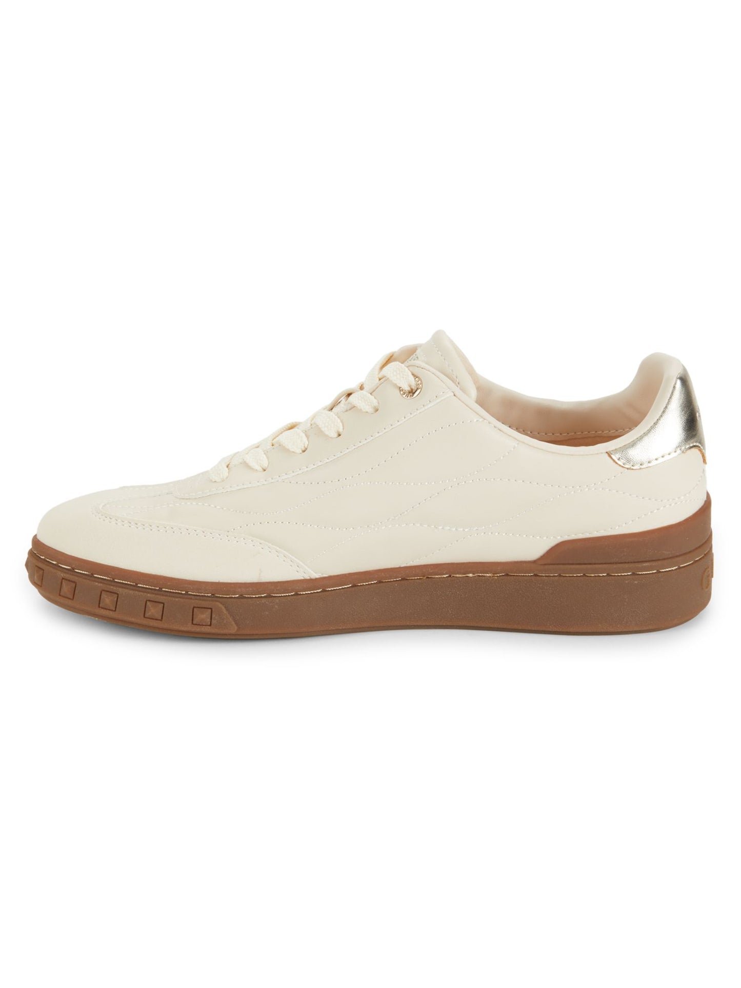 Quilt Logo Sneakers (Natural)
