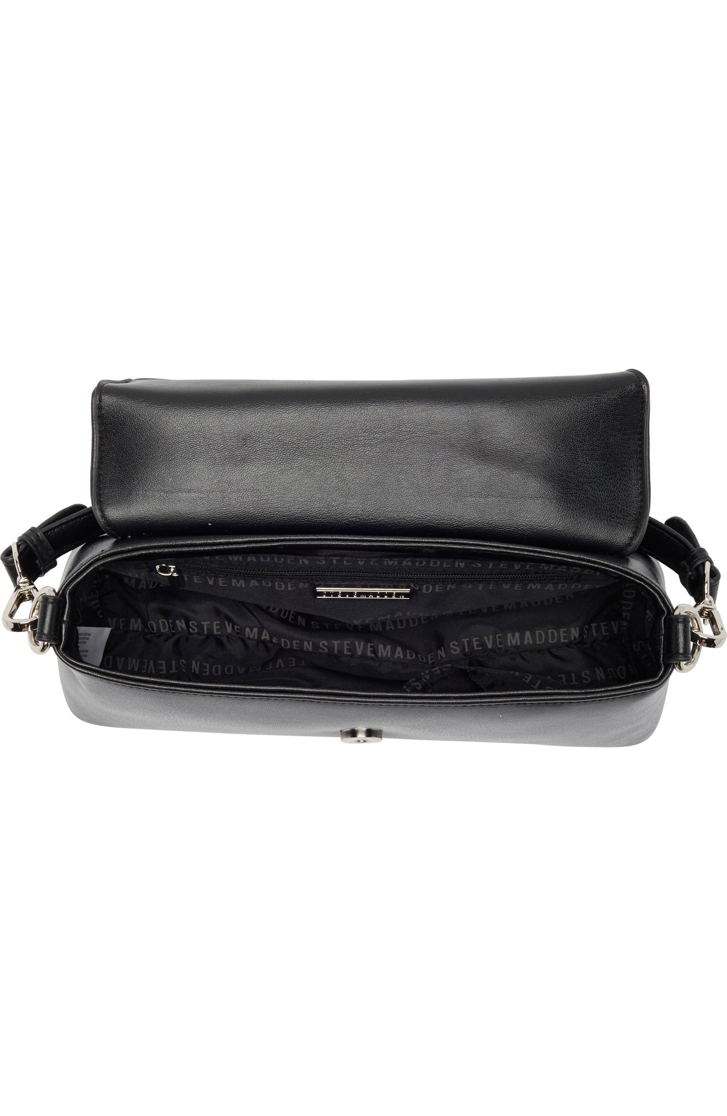 Ace Buckle Satchel (Black)