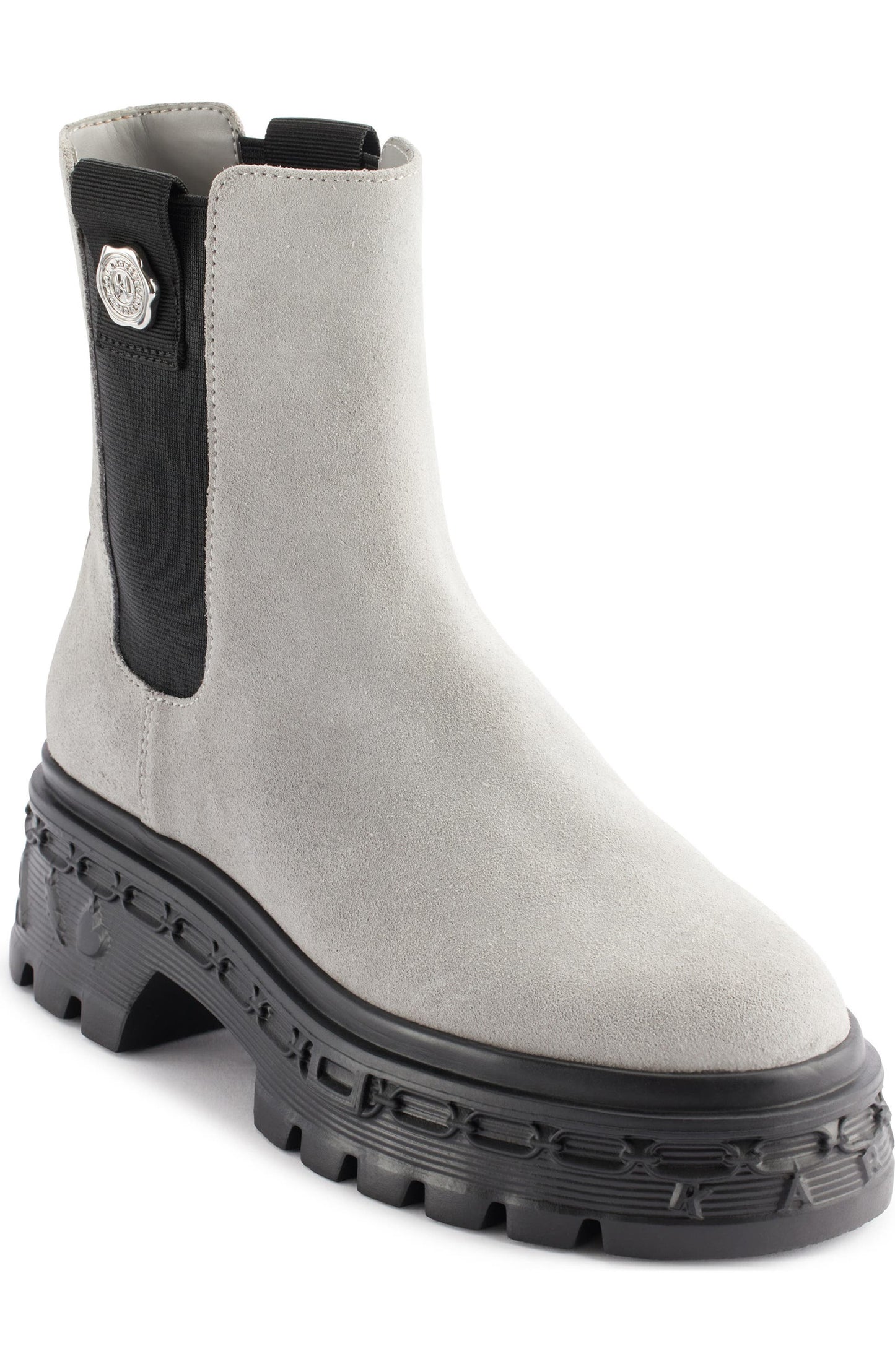 Londyn Lug Sole Chelsea Boot (Grey)
