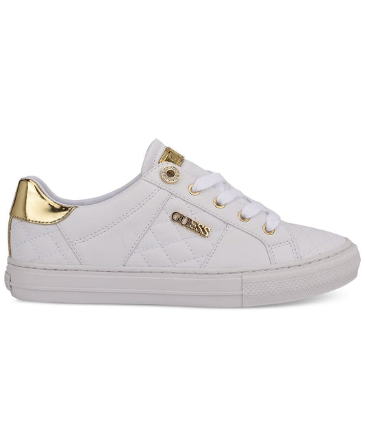 Loven Lace-Up Sneakers (White)