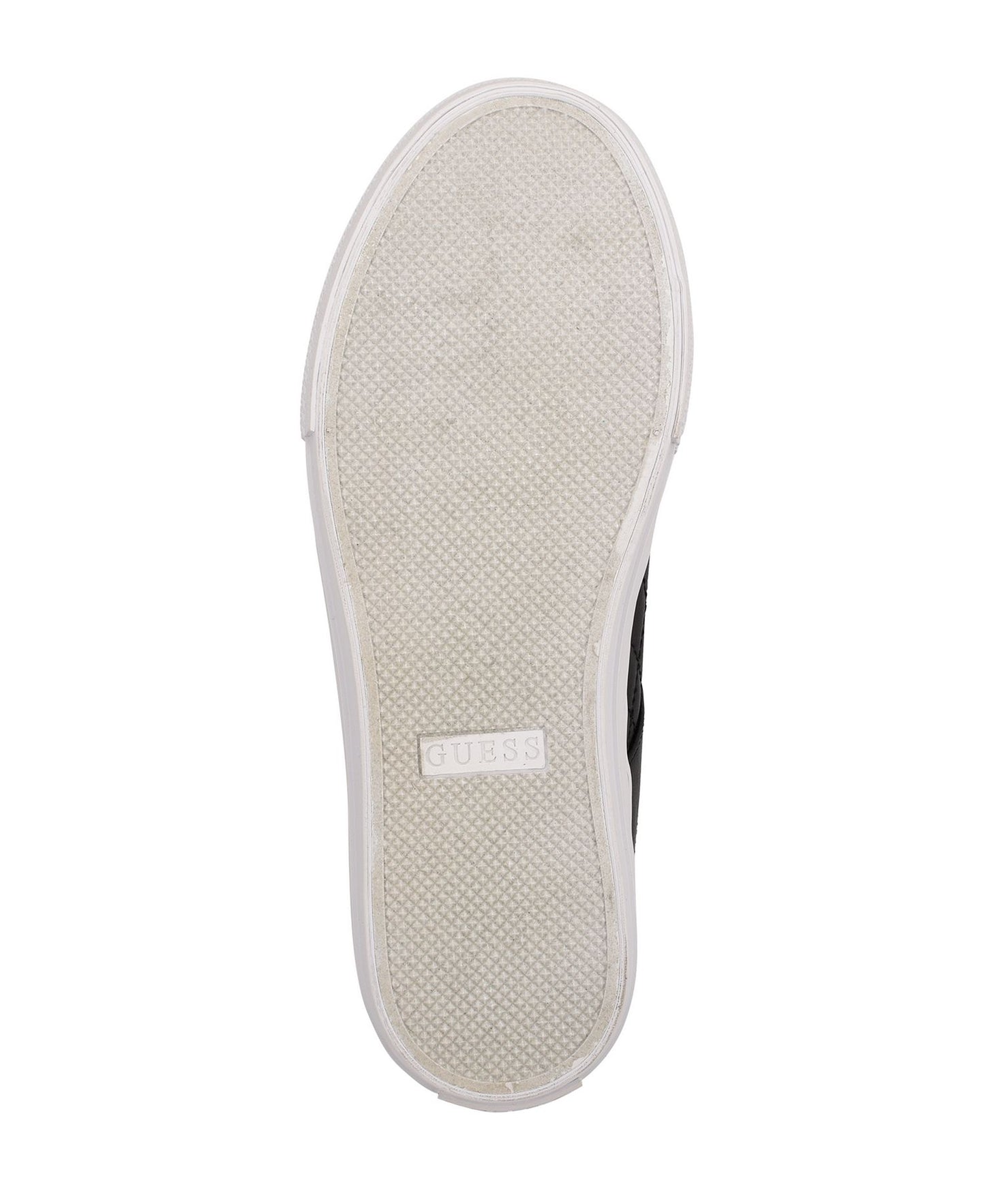 Loven Lace-Up Sneakers (Black Quilted)