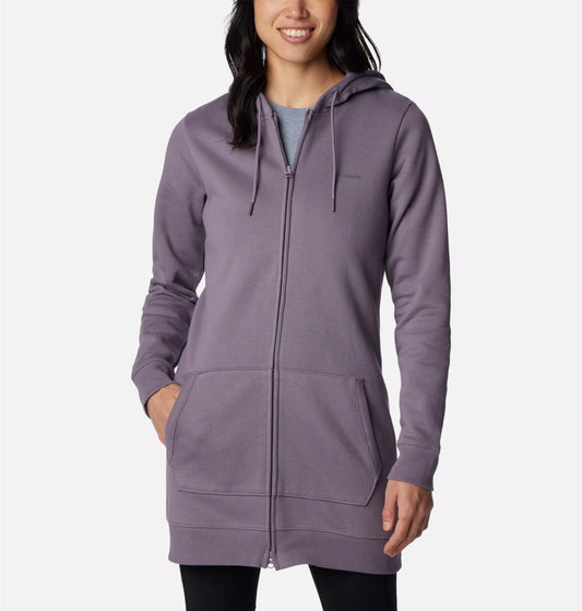 Rush Valley™ Long Full Zip Hoodie (Granite Purple)