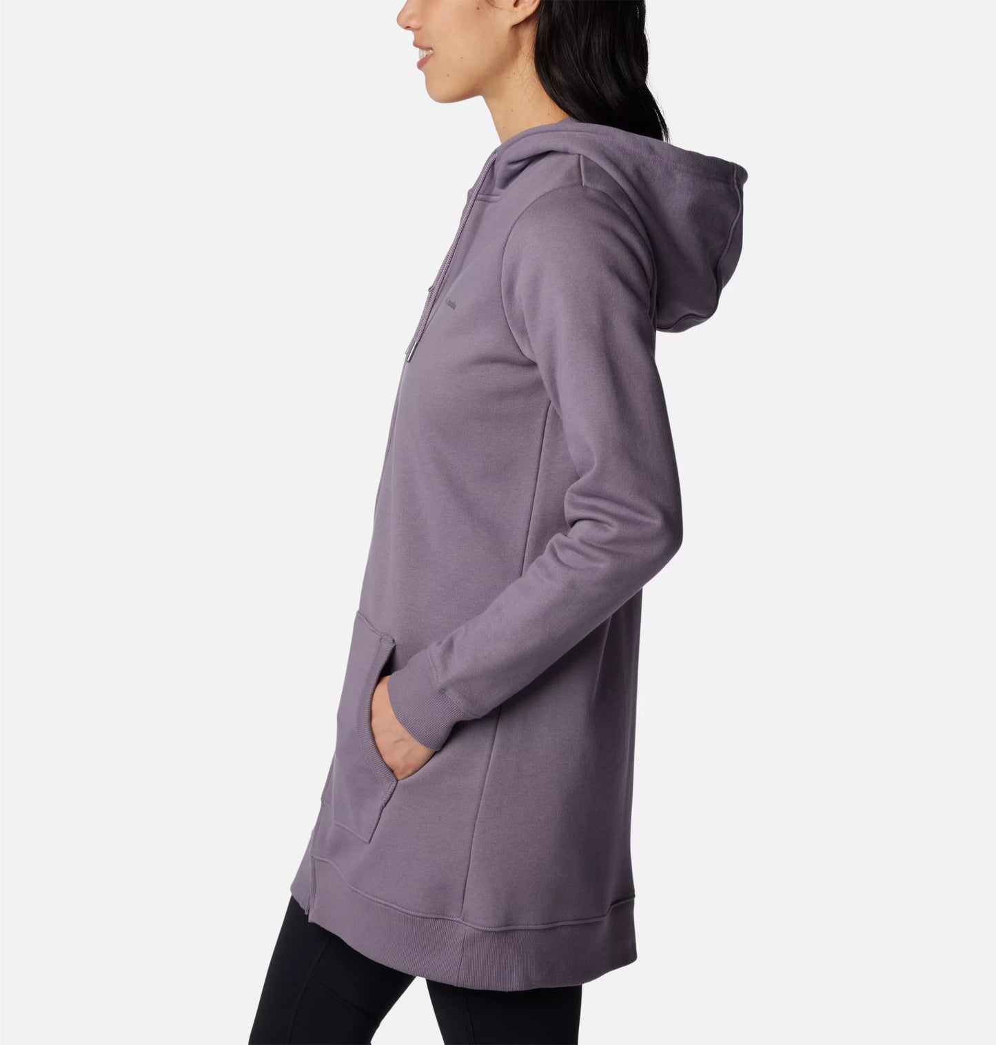 Rush Valley™ Long Full Zip Hoodie (Granite Purple)