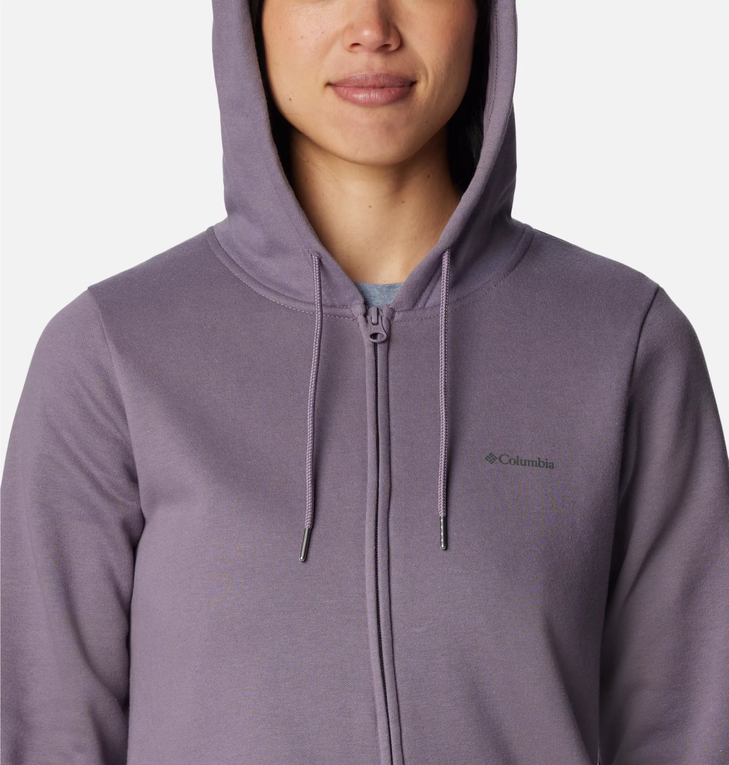 Rush Valley™ Long Full Zip Hoodie (Granite Purple)