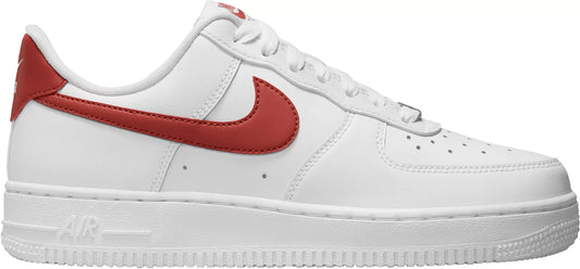 Air Force 1 '07 Shoes (White/Dark Orange)