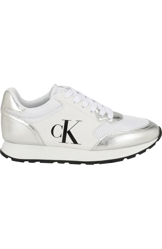Camina Sneaker (White / Silver)